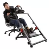 Suporte dobrável de aço para volante de gaming NanoRS RS155 com suporte para pedais ajustável antiderrapante