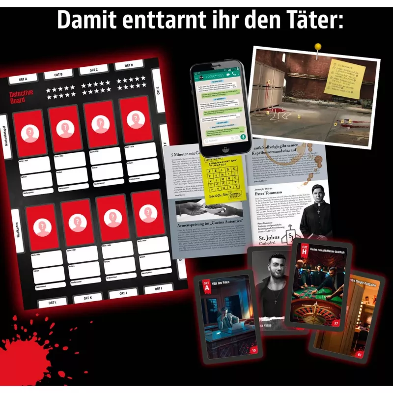 Masters of Crime: Vendetta, Jogo de Tabuleiro