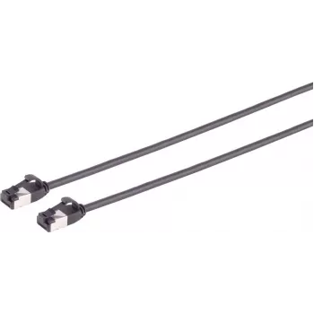 Cabo de rede ShiverPeaks 08-47055 Cat8.1 U/FTP (STP) RJ-45 para RJ-45 5 m preto
