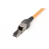 Digitus CAT 6A Ficha de terminação em campo, flexível, STP, com tampa anti-poeiras, DN-93636