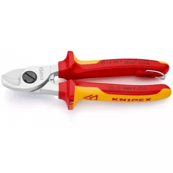 Alicate de cravar Knipex 95 16 165 T ferramenta de cravar preto, amarelo