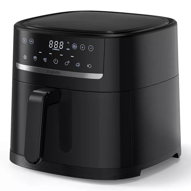 Fritadeira de ar quente Xiaomi 6L MAF08 Single 1500 W fritadeira de ar quente preta