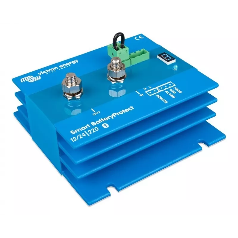 Relé inteligente BatteryProtect Victron Energy BPR122022000 12/24 V 220 A (isolamento automático da bateria)