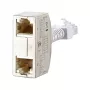 METZ CONNECT BTR Cable Sharing Adapter pnp 3 - Repartidor de rede - RJ-45 (F) para RJ-45 (M) - 8,9 cm - Cinzento (pack de 2) (130548-03-E)