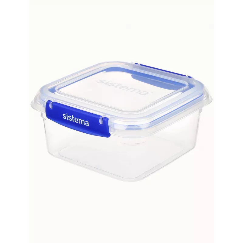 Sistema plástico Sistema 881650, recipiente, quadrado, 1,15 l, transparente, plástico, Nova Zelândia