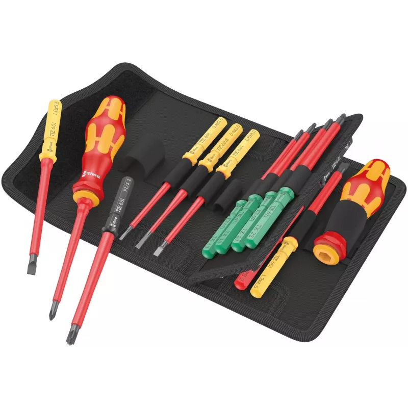 Wera Kraftform Kompakt VDE 17 Universal 1 Conjunto de chaves de fendas (05006611001)