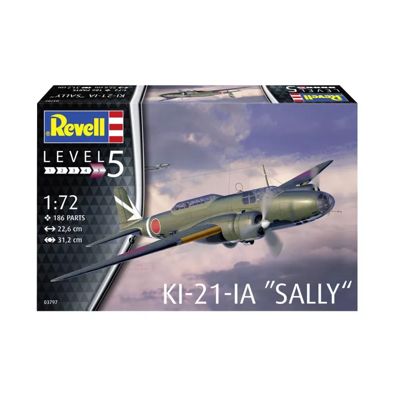 Maquete Revell KI-21-LA Sally 1:72
