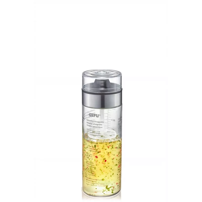 GEFU MIX G-14491 Shaker de vidro para temperos, 500 ml