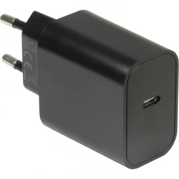 Carregador PD-2020, carregador USB-C (preto, sem cabo, PD 20 Watt, Quick-Charge 3.0)