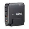 Carregador para dispositivos móveis UNITEK P1228ABK01-EU universal preto AC carregamento rápido