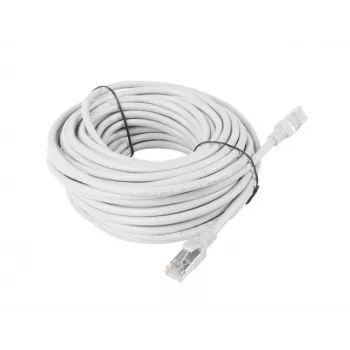 Cabo de rede LANBERG Cat5e U/UTP RJ-45 PCU5-10CC-1500-S, 15 m, cinzento, CCA, 26 AWG, 100 MHz