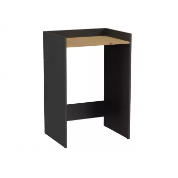 Armário Top e Shop POLA para lavandaria para máquina de lavar – antracite / carvalho Artisan