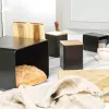 Conjunto de caixas para pão Salter BW129001EU7 preto 4 peças – recipientes para pão e produtos de padaria