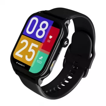 Smartwatch Garett Activity 3 preto — funções básicas de fitness e notificações