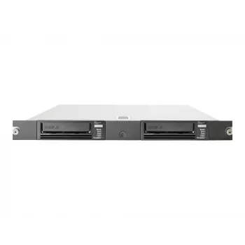 Unidade de fita HPE StoreEver LTO-9 Ultrium para montagem em rack com 5 cartuchos de dados LTO-9 de 45 TB (P77034-B25)