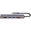 Canyon DS-18 - Hub USB-C - 5 portas - 1x USB-C 5V DC carregamento - 2x USB-C - 10 Gbit/s - 2x USB 3.2