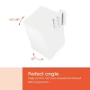 Suporte de parede Vogels | Suporte de parede universal para coluna SWM 3021 | Inclinável, orientável | Capacidade máxima 5 kg | Branco