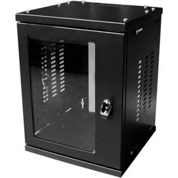 LogiLink W06Z33B - preto - armário de parede - 20 kg - 31,2 cm - 30 cm - 23,5 cm (W06Z33B)