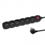 Extensão de energia Esperanza ELK218K 3 m 6 tomada(s) AC interior preto