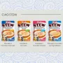 Snack de comida húmida para gatos INABA Ciao guisado de frango e vieira saqueta 40 g — sem cereais, adulto, carnudo