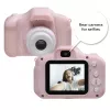 Máquina fotográfica digital para crianças DENVER KCA-1340RO — compacta 85 g, rosa