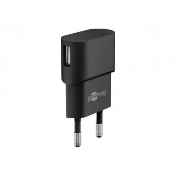 Carregador Goobay 44947 para dispositivos móveis interior preto (44947)