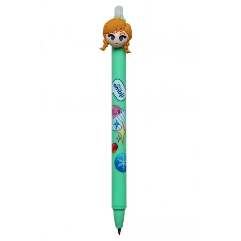 Caneta retrátil apagável Colorino Disney Emoji Frozen