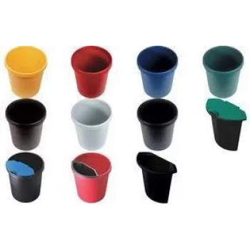 Insert para caixote do lixo helit cinzento 6,0 l (H6106982)