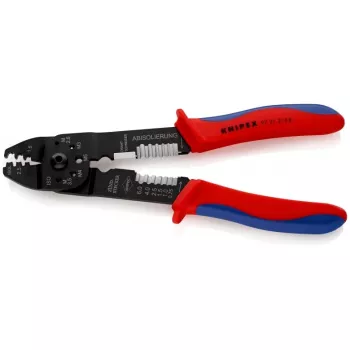 Ferramenta de cravar Knipex 97 21 215 B preto, azul, vermelho