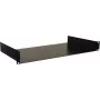 Prateleira para montagem em rack Omnitronic 30100916 1U, preto, aço 19 polegadas
