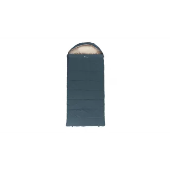 Saco de dormir Outwell Campion Lux XL 195 cm sintético, fecho de correr esquerdo