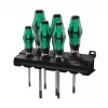 Wera 367/6 TORX BO - Conjunto de chaves de fendas - 6 peças - isoladas (05138250001)