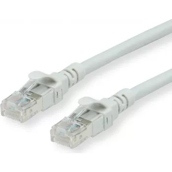 Roline - Cabo de rede - RJ-45 (macho) para RJ-45 (macho) - 1,5 m - SFTP, PiMF - CAT 6 - isento de halogéneos, moldado, multifilar - cinzento