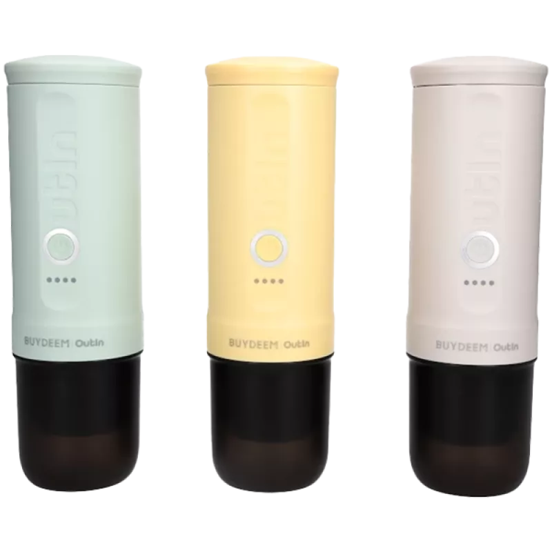 Máquina de café expresso BUYDEEM Nano, modelo OTEM-01, cor Mellow Yellow