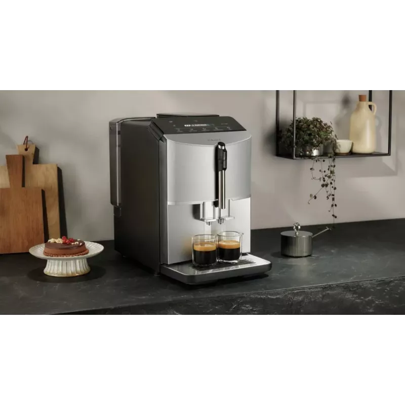 Máquina de café expresso Siemens TF303E01 EQ300 (prateado; 1300W)