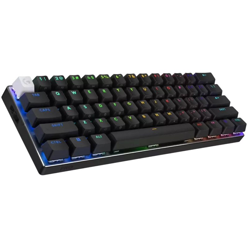 LOGITECH PRO X 60 LIGHTSPEED Teclado gaming sem fios (tátil) - PRETO - PAN - 2,4 GHZ/BT - EMEA28i-935 - INTERRUPTOR TÁTIL