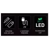 Luz néon decorativa MANTA SNL70WH Style Neon Lights CAT 2 branco 70 cm