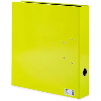 Dossier de anéis HERMA 20063 A4 amarelo anel redondo 70 mm armazenamento