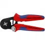 Alicate de cravar autoajustável 97 53 04 SB (vermelho/azul, para terminais de fio)