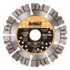 Disco de desbaste DeWalt 125 x 22 mm Extreme Runtime disco de corte diamantado para pedra, formato curvo