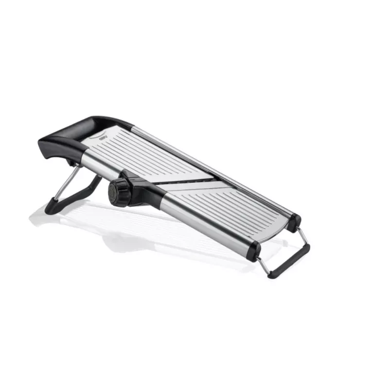 Cortador universal GEFU VOLARI G-89541 com lâminas de aço inoxidável, espessura de corte 1–9 mm, design compacto