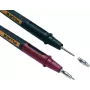 Fluke TL175E - cabo de teste - CAT II, CAT III, CAT IV - 4 mm - 1,9 cm - EN61010-031 - Fluke 110 Plus - 113 - 114 - 115 - 116 - 117 - 175 - 177 - 179 True RMS - 190-062/S - 190-102 - 190