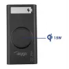 Akyga AK-BC-05 Caixa para power bank 37000 mAh, 12x 18650, 22,5W, Qi, USB-C, 2x USB-A, Lightning