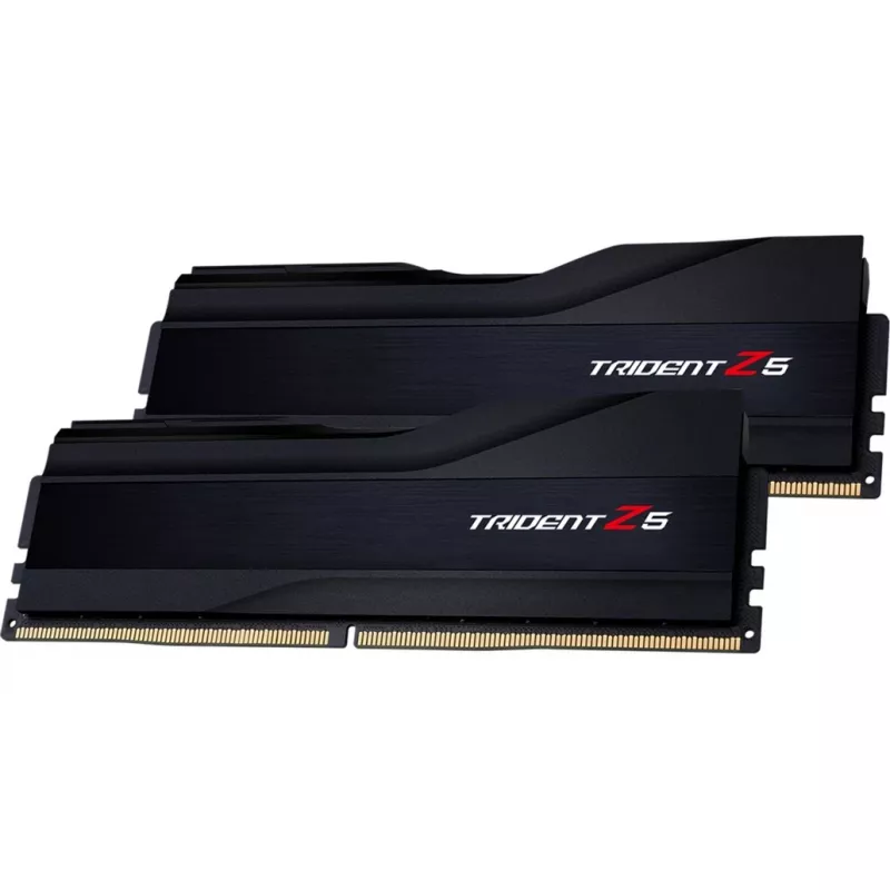 DIMM 64 GB DDR5-6000 (2x 32 GB) Dual-Kit, memória RAM preto, F5-6000J3040G32GX2-TZ5K, Trident Z5, INTEL XMP