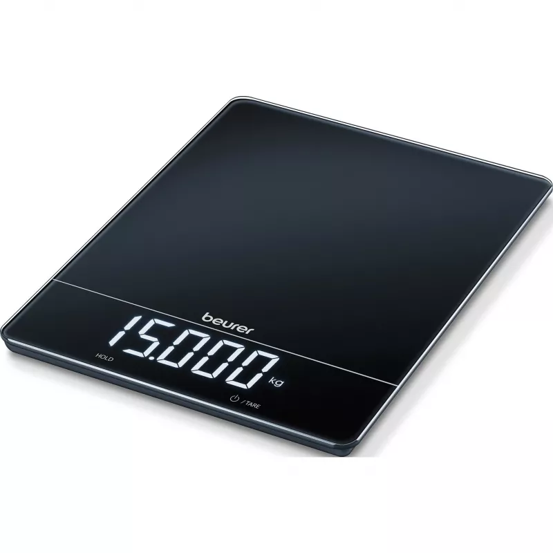 Balança de cozinha Beurer KS 34 preta máx. 15,0 kg KS34XL Beurer