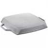 Frigideira de grelhar Staub 40511-684-0 quadrada 28 cm, adequada para indução, cinzento-grafite