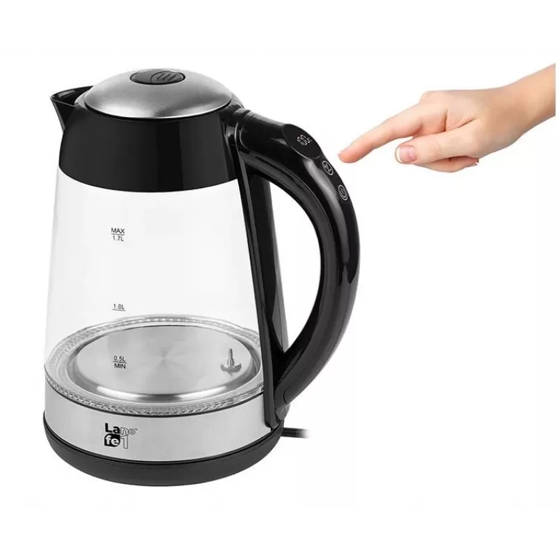 Chaleira elétrica Lafe LAFCZA46806, 2200 W, 1,7 l, preto