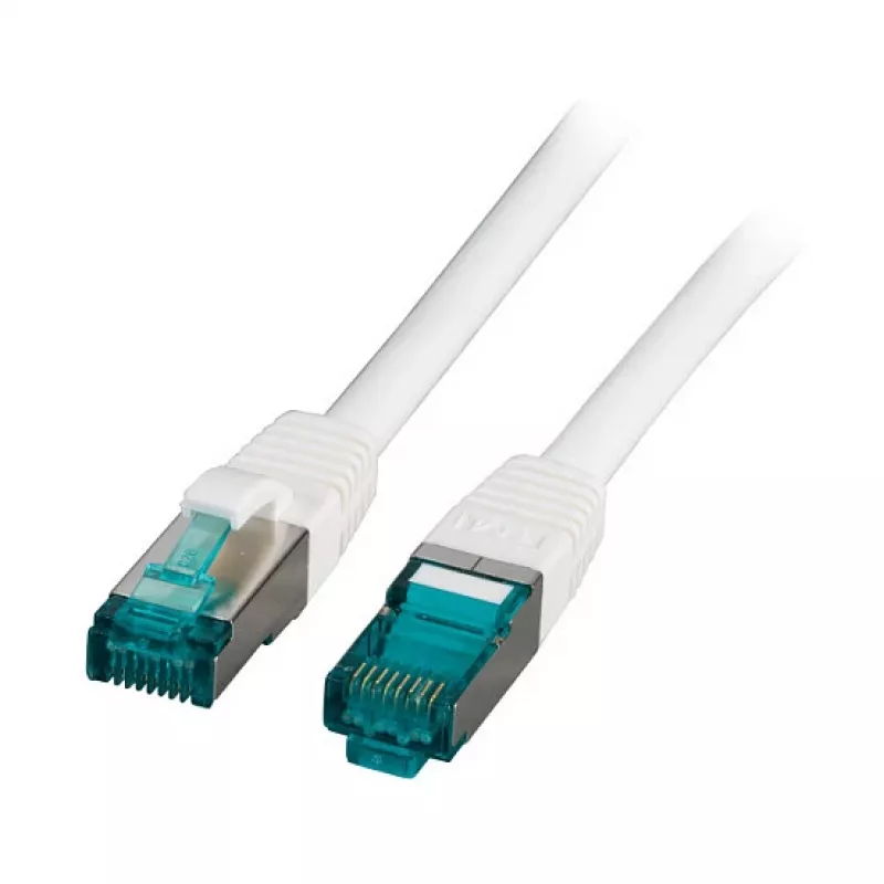 Cabo de patch RJ45 EFB-Elektronik Cat.6A S/FTP LSZH branco 2 m Fabricante: EFB Elektronik (MK6001.2W)