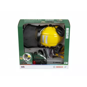 Conjunto de lenhador de brincar KLEIN modelo 8197 – ferramentas de brincar para jogos de exterior e floresta imaginativos