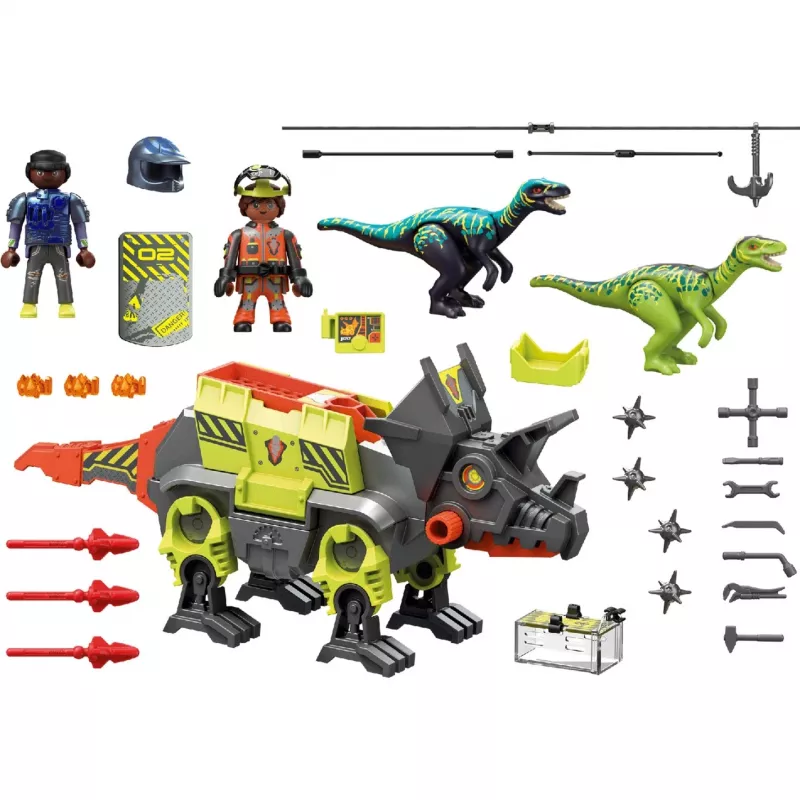 70928 Dino Rise Robo-Dino máquina de combate, brinquedo de construção